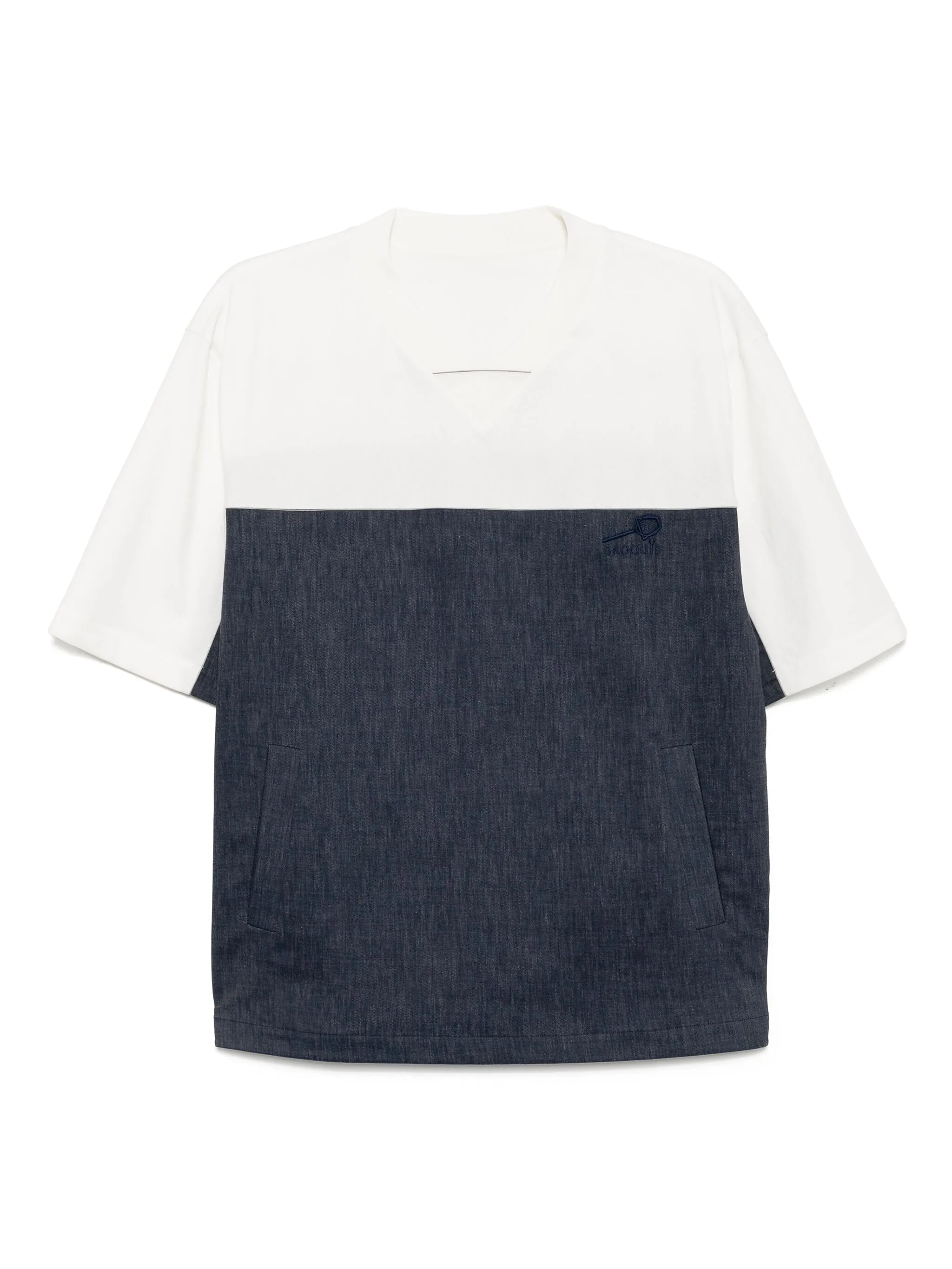 Футболка в стиле колор-блок Croquis, синий
Футболка в стиле колор-блок Croquis, синий