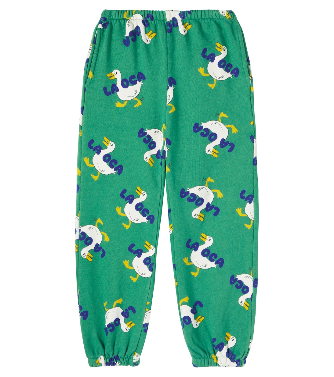 Хлопковые спортивные штаны La Oca Bobo Choses, зеленый 
Хлопковые спортивные штаны La Oca Bobo Choses, зеленый