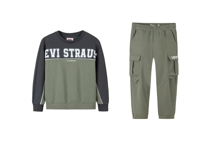 Левис Без Капюшона Толстовка Брюки Повседневный Костюм Ветивер Подростки Levis
Левис Без Капюшона Толстовка Брюки Повседневный Костюм Ветивер Подростки Levis