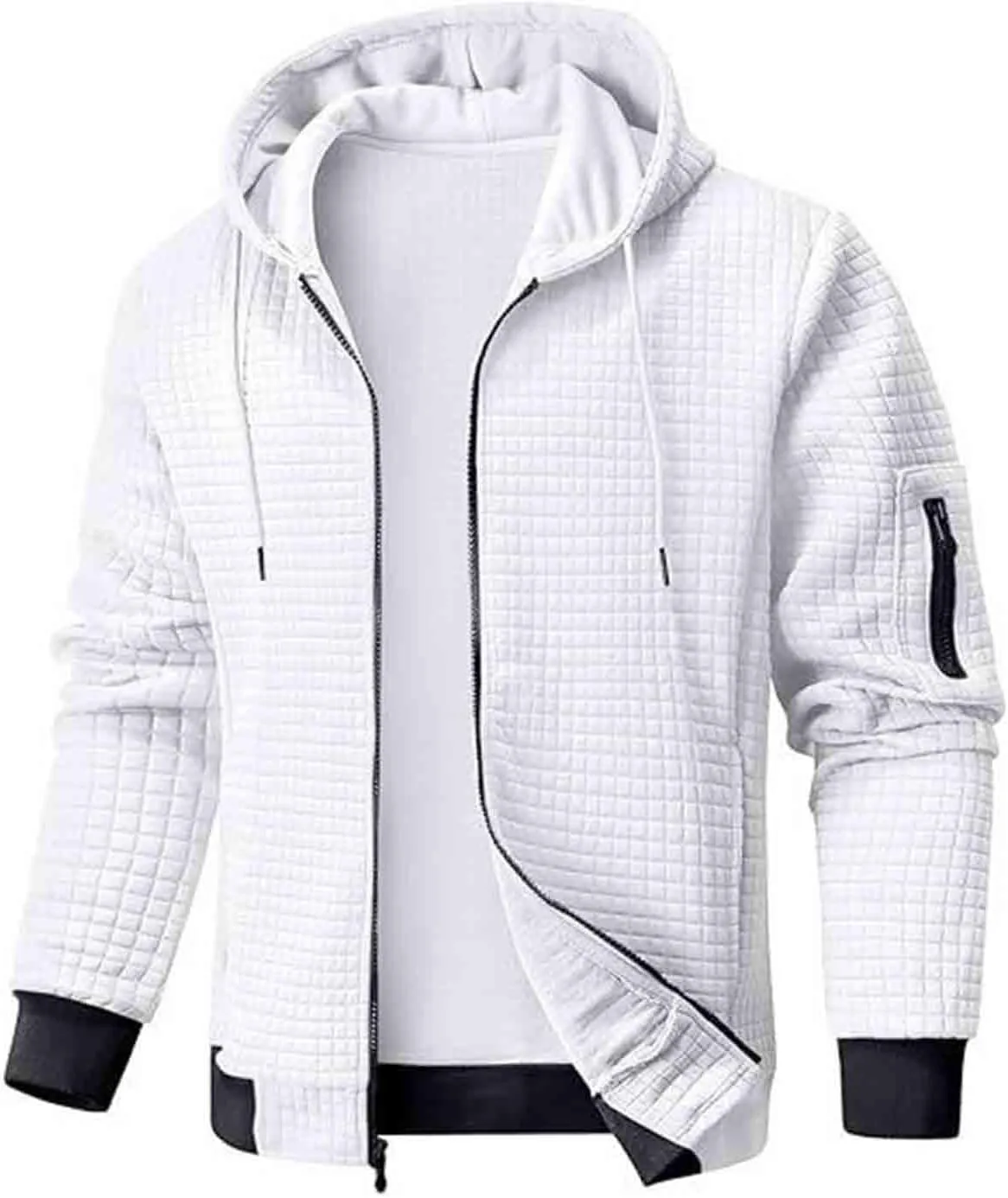 Мужская толстовка с капюшоном на молнии Casual Loose Fit
Мужская толстовка с капюшоном на молнии Casual Loose Fit