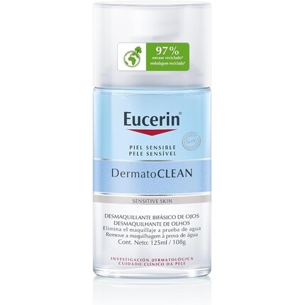 Средство для снятия макияжа с глаз Dermatoclean 125 мл, Eucerin 
Средство для снятия макияжа с глаз Dermatoclean 125 мл, Eucerin