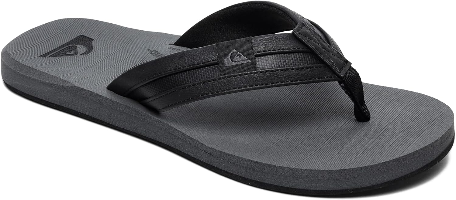 Мужские сандалии Quiksilver Carver из нубука с трехточечным креплением, черный/серый
Мужские сандалии Quiksilver Carver из нубука с трехточечным креплением, черный/серый