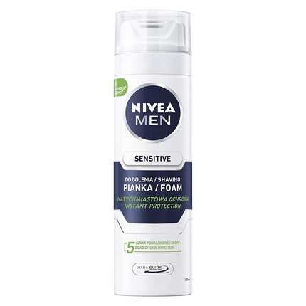 Пена для бритья для чувствительных мужчин, 200 мл, Nivea
Пена для бритья для чувствительных мужчин, 200 мл, Nivea