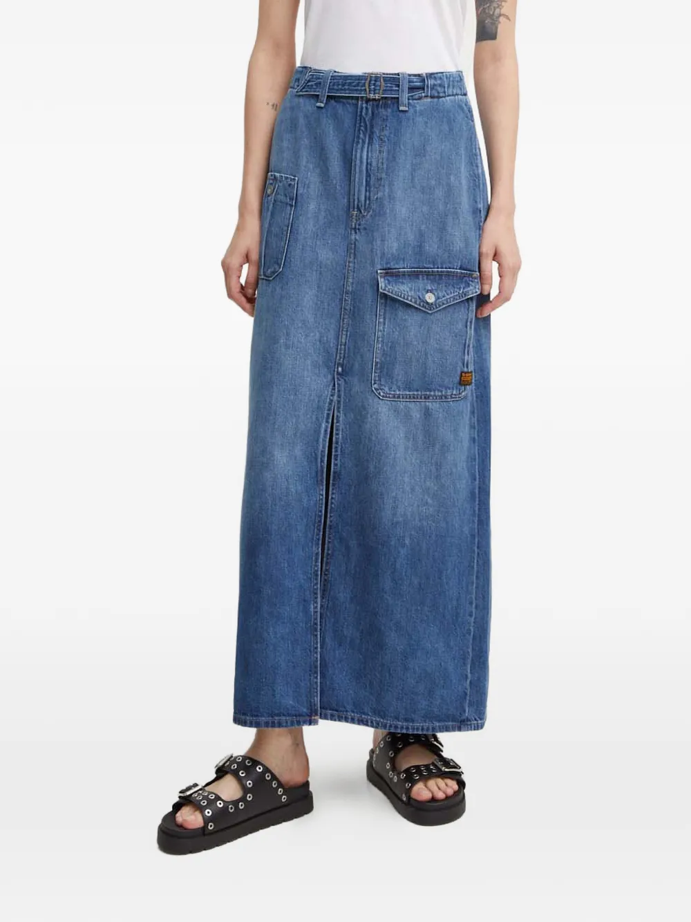 Юбка-карго с поясом G-Star Raw, синий
Юбка-карго с поясом G-Star Raw, синий