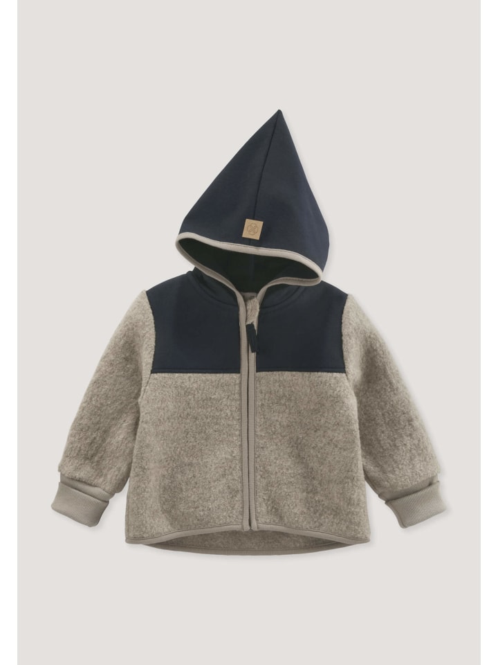 Куртка из шерстяного флиса серо-бежевого цвета Hessnatur
Куртка из шерстяного флиса серо-бежевого цвета Hessnatur