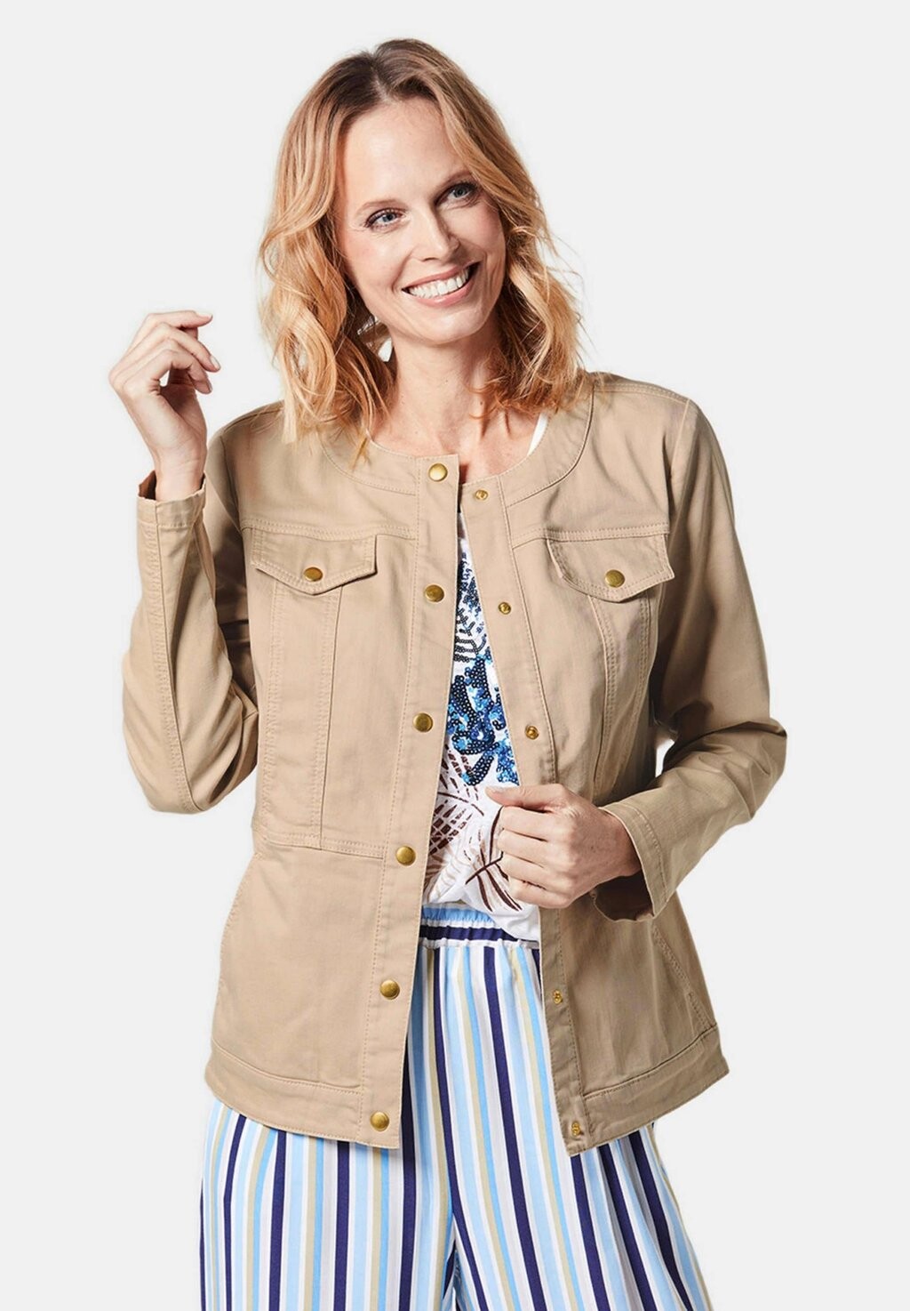 Блейзер GOLDNER, песочный
Блейзер GOLDNER, песочный