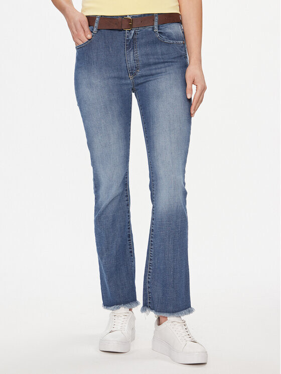 Джинсы прямого кроя Please, синий
Джинсы прямого кроя Please, синий