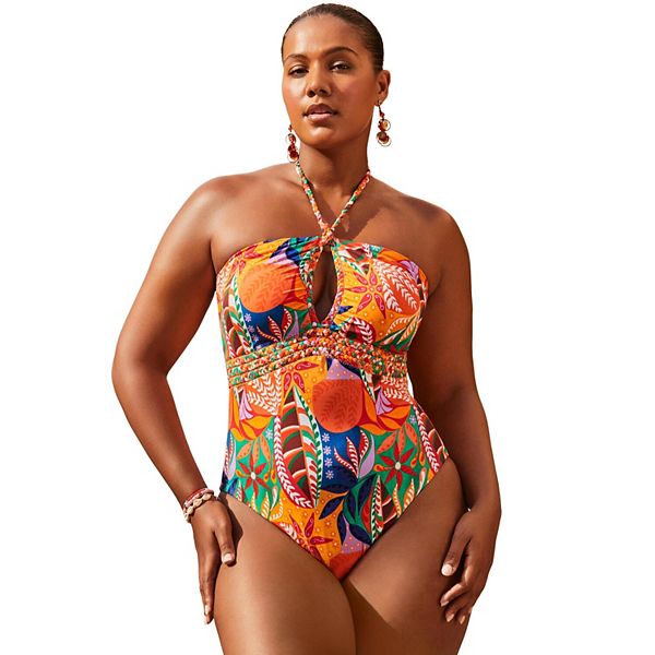 Женский купальник бандо с плетеным узором Swimsuits For All, Rio Days
Женский купальник бандо с плетеным узором Swimsuits For All, Rio Days
