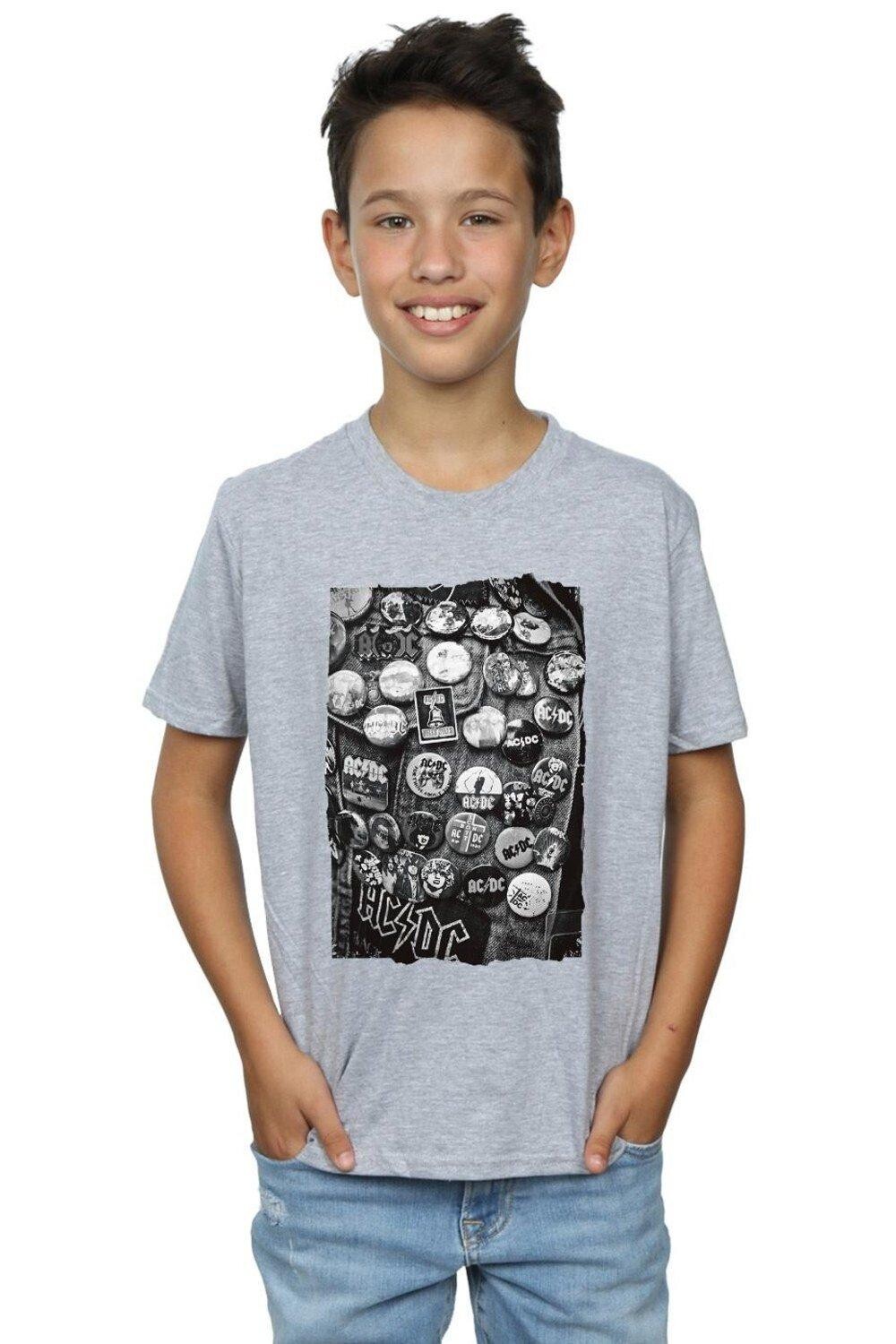 Футболка из коллекции значков AC/DC, серый
Футболка из коллекции значков AC/DC, серый