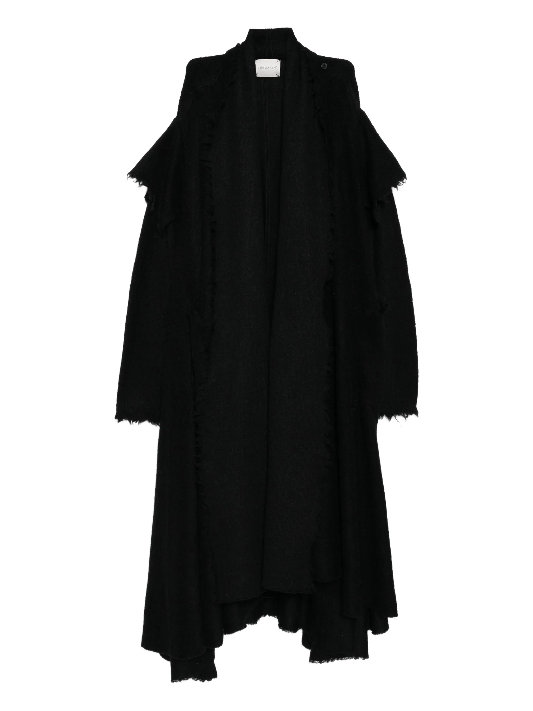 Пальто с потайной застежкой Yehuafan, черный
Пальто с потайной застежкой Yehuafan, черный