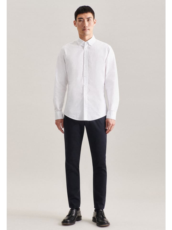 Тканевые брюки Seidensticker, темно-синий
Тканевые брюки Seidensticker, темно-синий