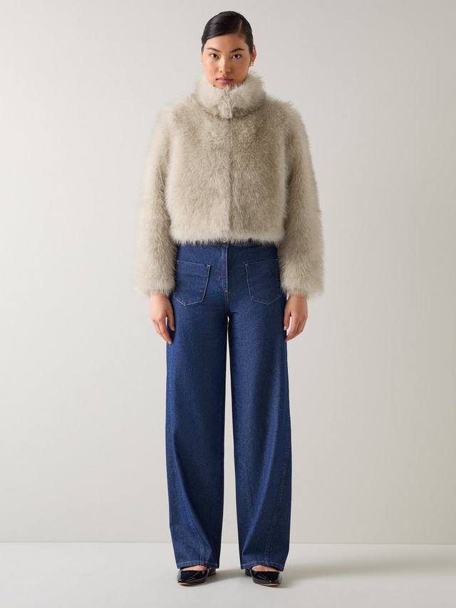 Куртка Noah из искусственного меха L.K.Bennett, Cream/Ivory
Куртка Noah из искусственного меха L.K.Bennett, Cream/Ivory