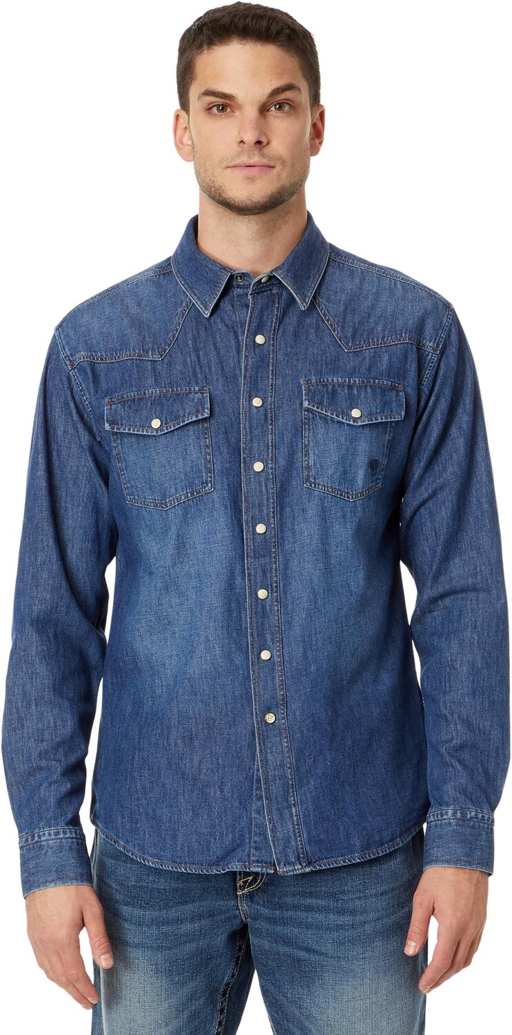 Джинсовая рубашка в стиле ретро Ariat, цвет Stone
Джинсовая рубашка в стиле ретро Ariat, цвет Stone