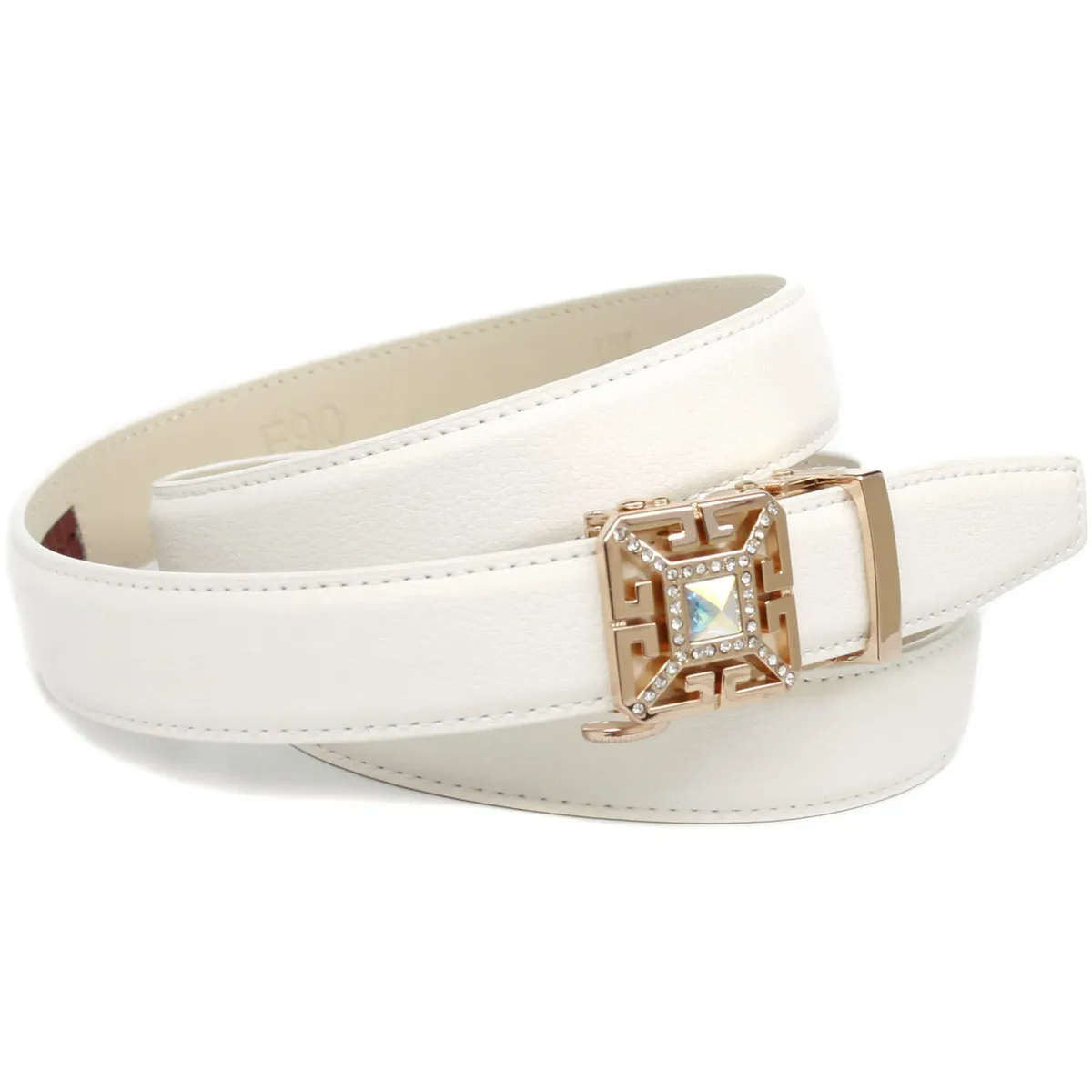 Кожаный ремень Anthoni Crown, женский кожаный ремень белого цвета с квадратной пряжкой, белый
Кожаный ремень Anthoni Crown, женский кожаный ремень белого цвета с квадратной пряжкой, белый
