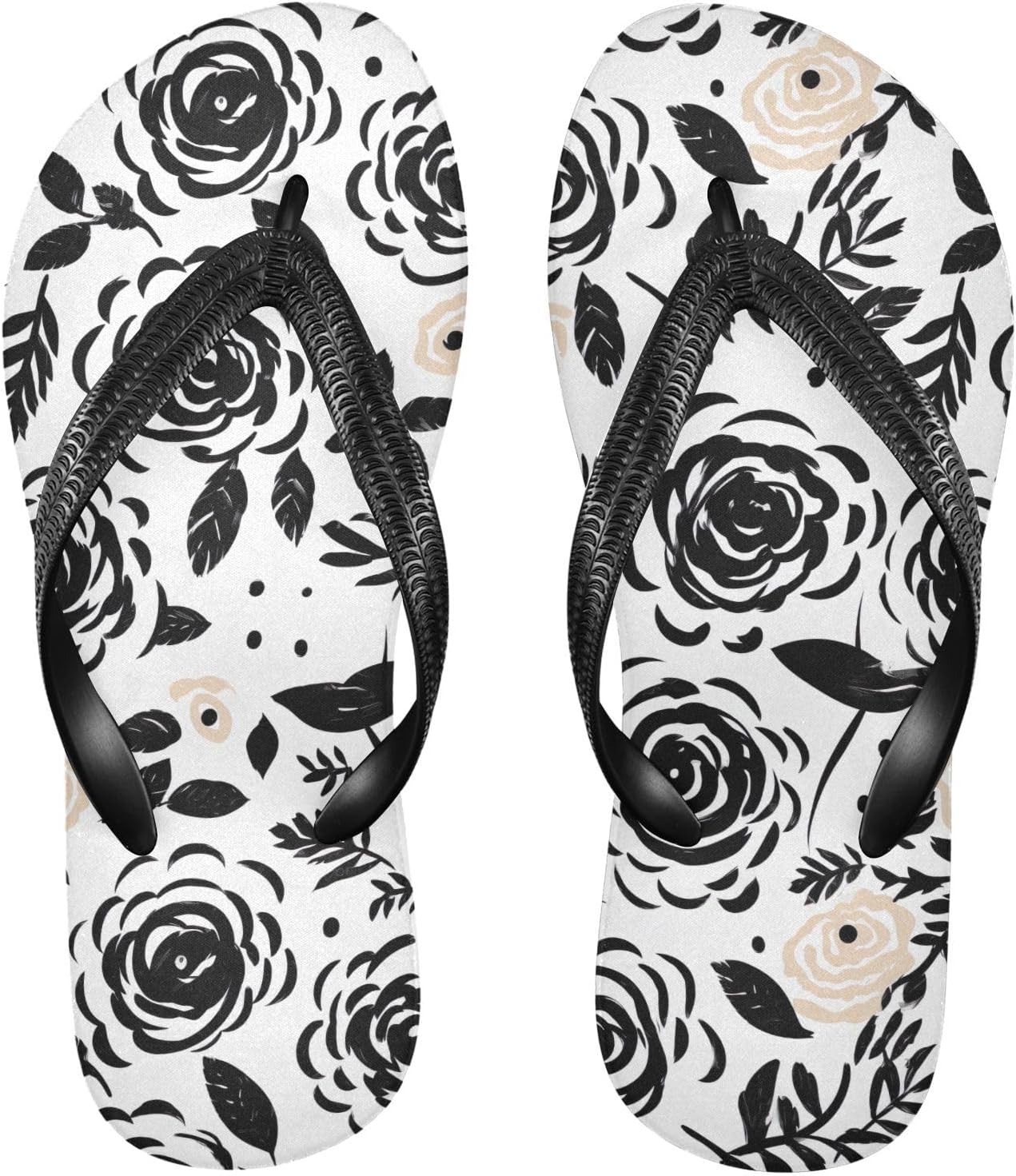 Пляжные сланцы Black Rose с ремешком, резиновые нескользящие летние тапочки для ходьбы для мужчин и женщин Sinestour
Пляжные сланцы Black Rose с ремешком, резиновые нескользящие летние тапочки для ходьбы для мужчин и женщин Sinestour