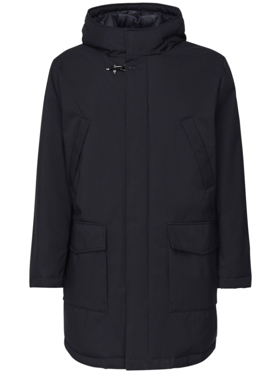 Стеганое пальто с капюшоном Fay, синий
Стеганое пальто с капюшоном Fay, синий