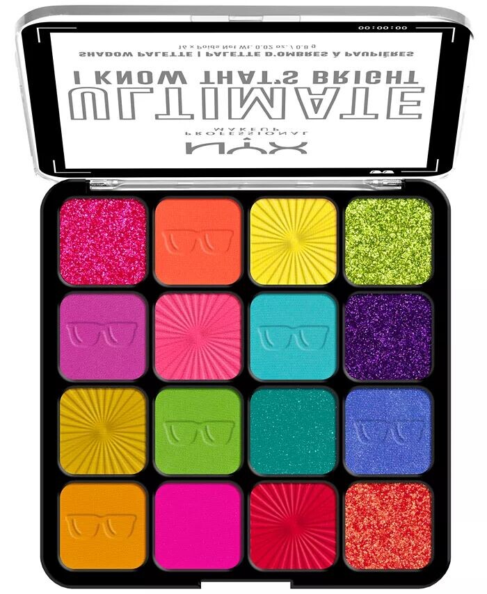 Палитра теней Ultimate - Я знаю, что это ярко Nyx Professional Makeup, цвет I Know Thats Bright
Палитра теней Ultimate - Я знаю, что это ярко Nyx Professional Makeup, цвет I Know Thats Bright