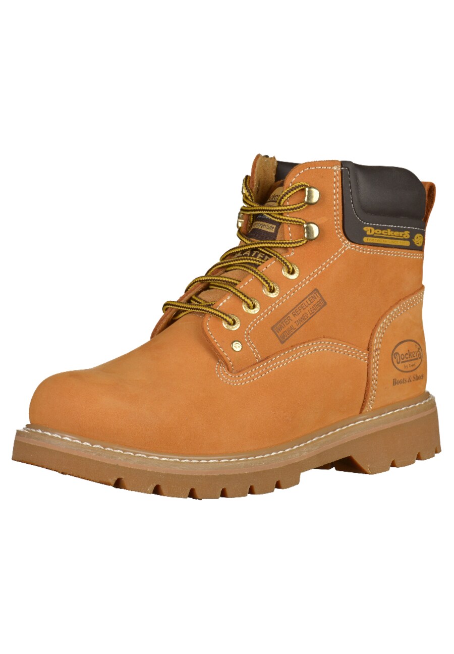 Ботинки на шнуровке Dockers by Gerli Lace-Up Boots 23DA104, светло-коричневый 
Ботинки на шнуровке Dockers by Gerli Lace-Up Boots 23DA104, светло-коричневый
