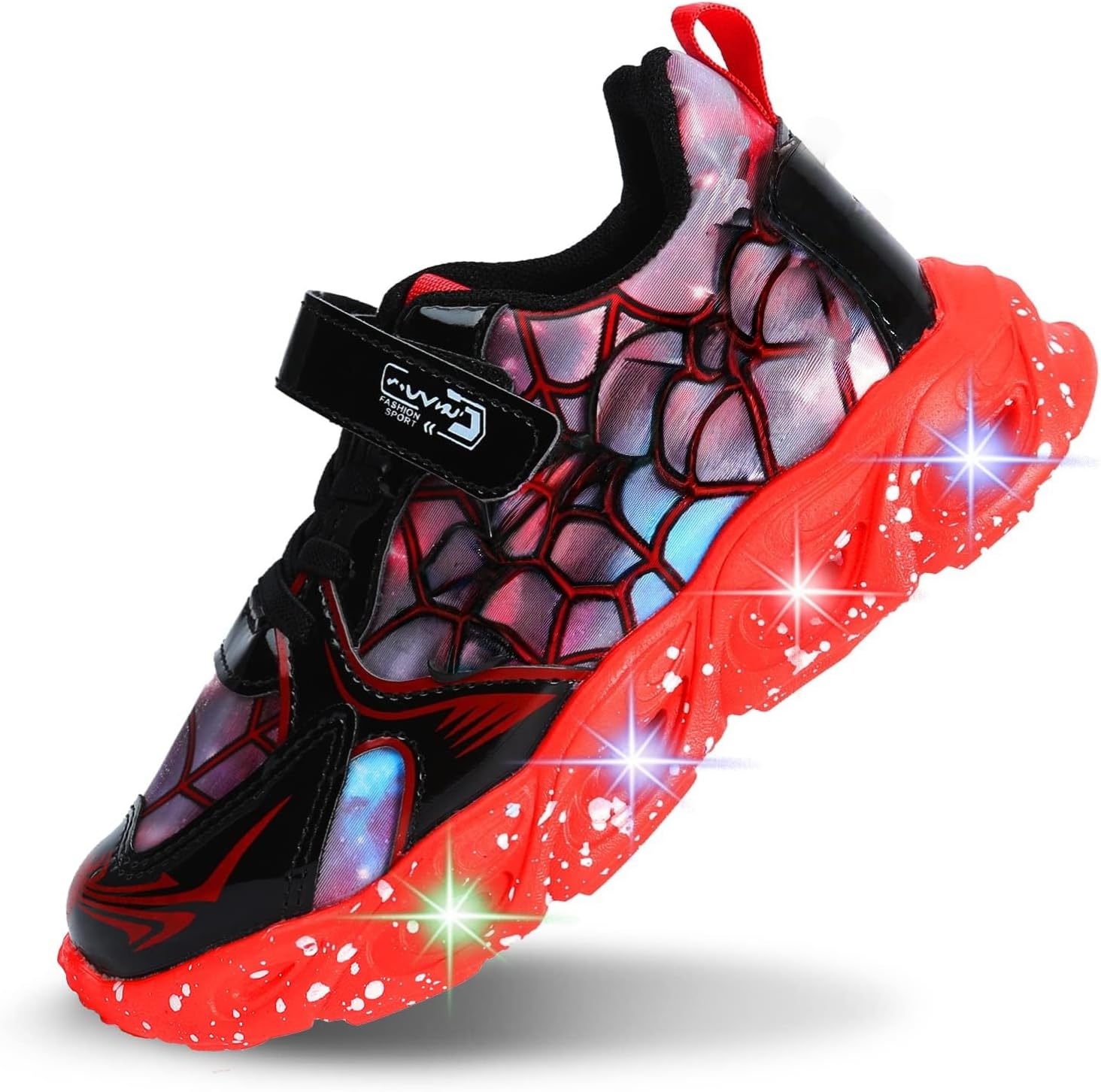 Детские повседневные кроссовки RAYCHY для мальчиков, дышащие, противоскользящие, легкие, унисекс, светящиеся, спортивные беговые кроссовки для девочек, красный
Детские повседневные кроссовки RAYCHY для мальчиков, дышащие, противоскользящие, легкие, унисекс, светящиеся, спортивные беговые кроссовки для девочек, красный