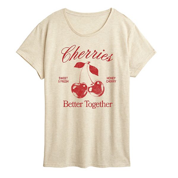 Футболка с принтом Women's cherries better together Licensed Character, Birch
Футболка с принтом Women's cherries better together Licensed Character, Birch