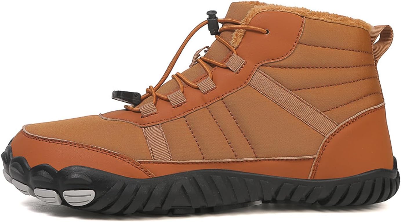 Мужские зимние ботинки DifaBack с водонепроницаемой отделкой, меховой подкладкой, теплыми и удобными, на низком ходу, мягкие, подходящие для повседневной носки и прогулок по снегу, коричневый
Мужские зимние ботинки DifaBack с водонепроницаемой отделкой, меховой подкладкой, теплыми и удобными, на низком ходу, мягкие, подходящие для повседневной носки и прогулок по снегу, коричневый