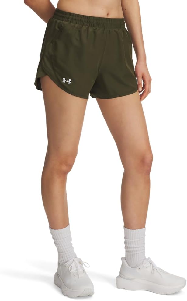 Женские шорты Under Armour Fly by, (308) Expedition Green/Expedition Green/Reflective
Женские шорты Under Armour Fly by, (308) Expedition Green/Expedition Green/Reflective