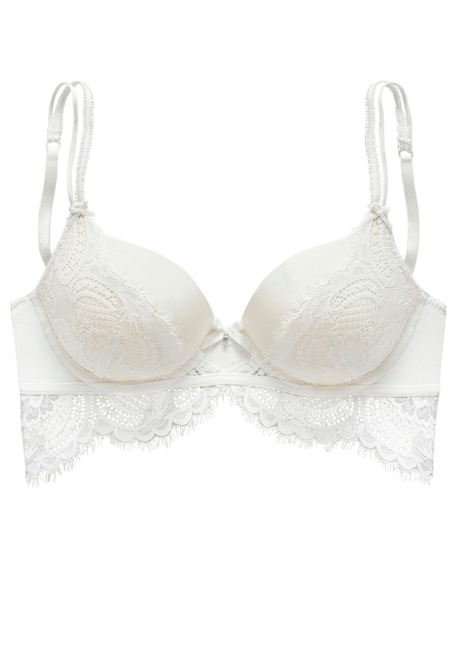 Бюстгальтер пуш-ап LASCANA, кремовый
Бюстгальтер пуш-ап LASCANA, кремовый