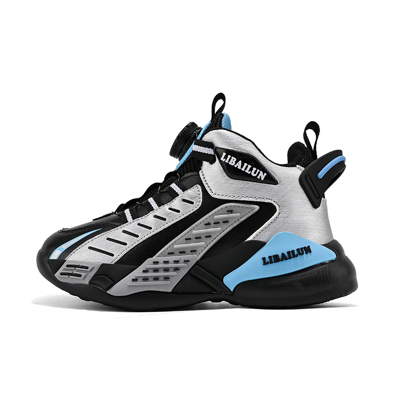 Детские баскетбольные кроссовки средней высоты с амортизацией и износостойкостью ZIJIAN, черный/серый
Детские баскетбольные кроссовки средней высоты с амортизацией и износостойкостью ZIJIAN, черный/серый