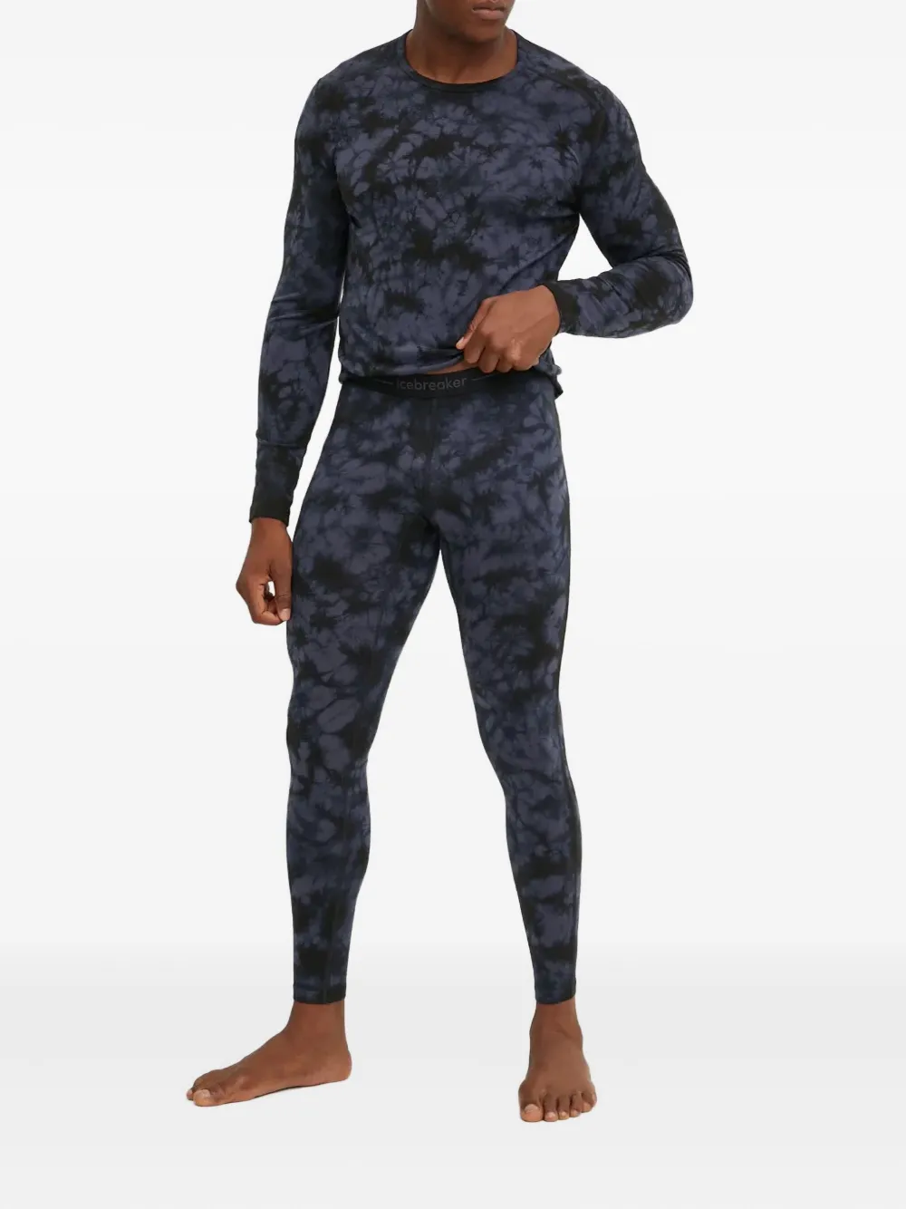 Леггинсы с эффектом тай-дай Icebreaker, синий
Леггинсы с эффектом тай-дай Icebreaker, синий