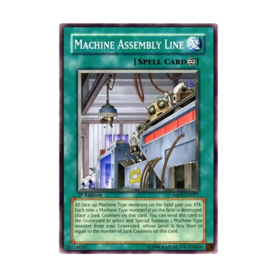 CCG Линия сборки машин (общая), Yu-Gi-Oh - Absolute Powerforce - Singles
CCG Линия сборки машин (общая), Yu-Gi-Oh - Absolute Powerforce - Singles