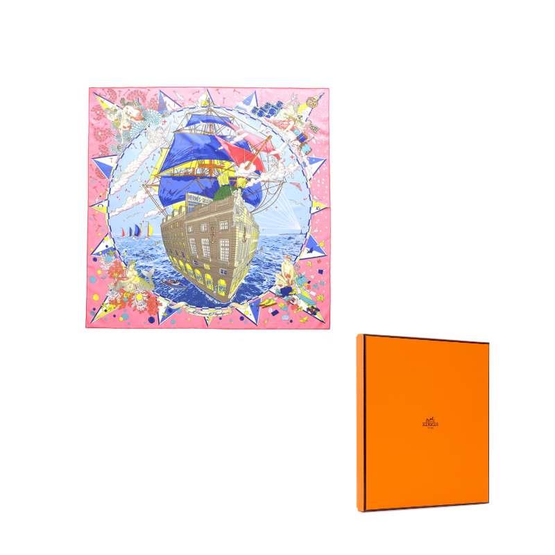 HERMES Шелковый шарф Women's Pink
HERMES Шелковый шарф Women's Pink