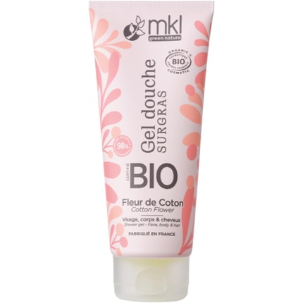 Гель для душа с органическим хлопком и цветами 200 мл Mkl Green Nature
Гель для душа с органическим хлопком и цветами 200 мл Mkl Green Nature