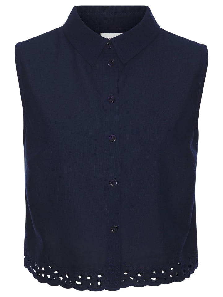 Блузка LASCANA, темно-синий
Блузка LASCANA, темно-синий