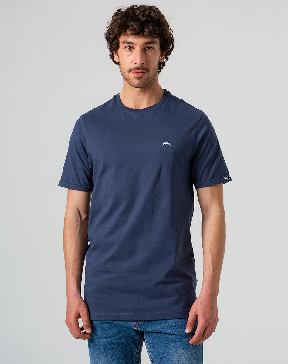 Мужская синяя футболка с коротким рукавом Skydiver, синий
Мужская синяя футболка с коротким рукавом Skydiver, синий