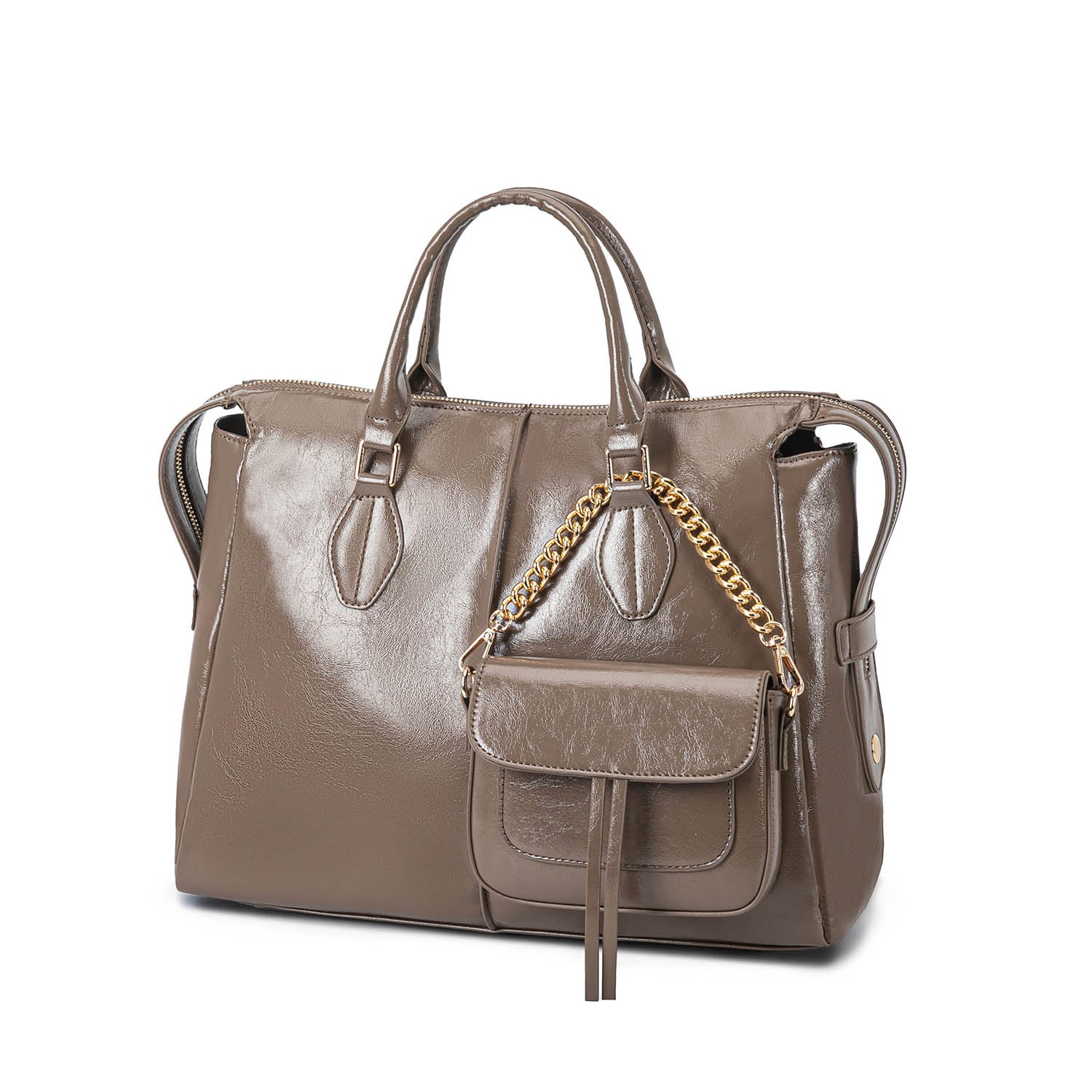 Большая универсальная сумка-кошелек Yareli Tote от Mia K MKF Collection By Mia K., хаки
Большая универсальная сумка-кошелек Yareli Tote от Mia K MKF Collection By Mia K., хаки