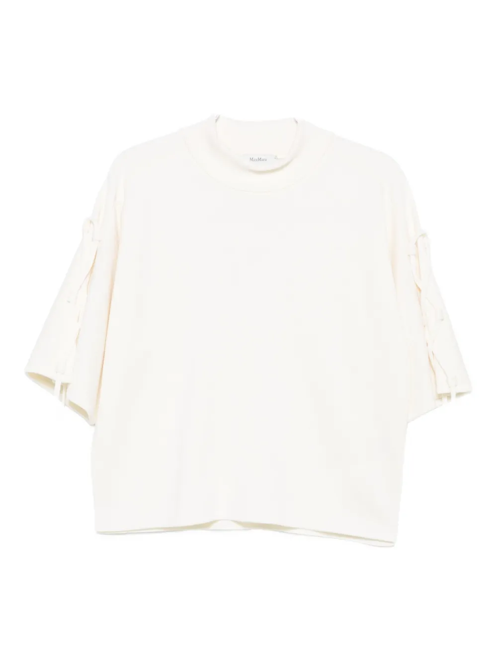 Топ на шнуровке с заниженной линией плеч MAX MARA, белый
Топ на шнуровке с заниженной линией плеч MAX MARA, белый