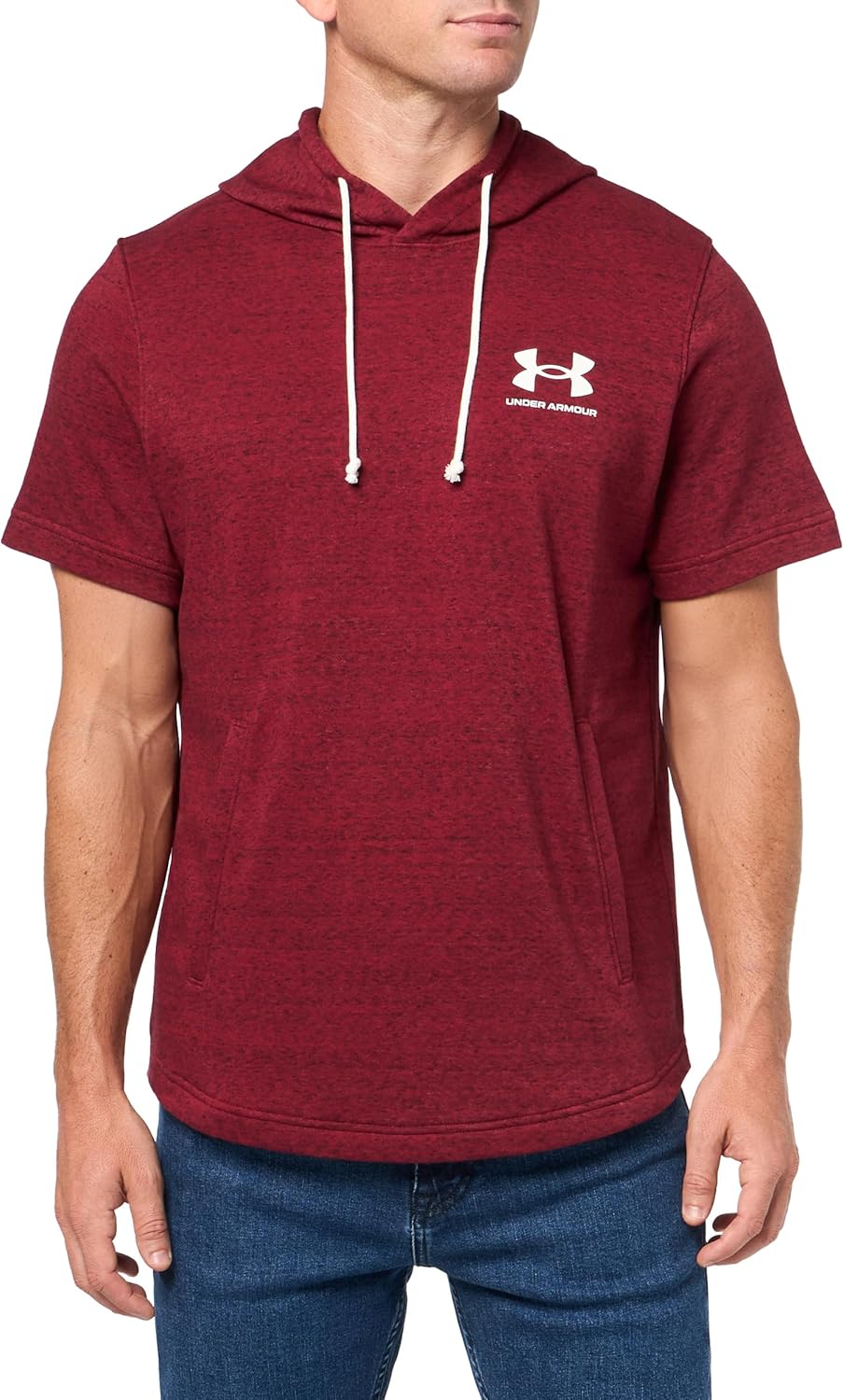 Толстовка с капюшоном Under Armour Rival Terry с коротким рукавом, (625) Cardinal/Onyx White
Толстовка с капюшоном Under Armour Rival Terry с коротким рукавом, (625) Cardinal/Onyx White