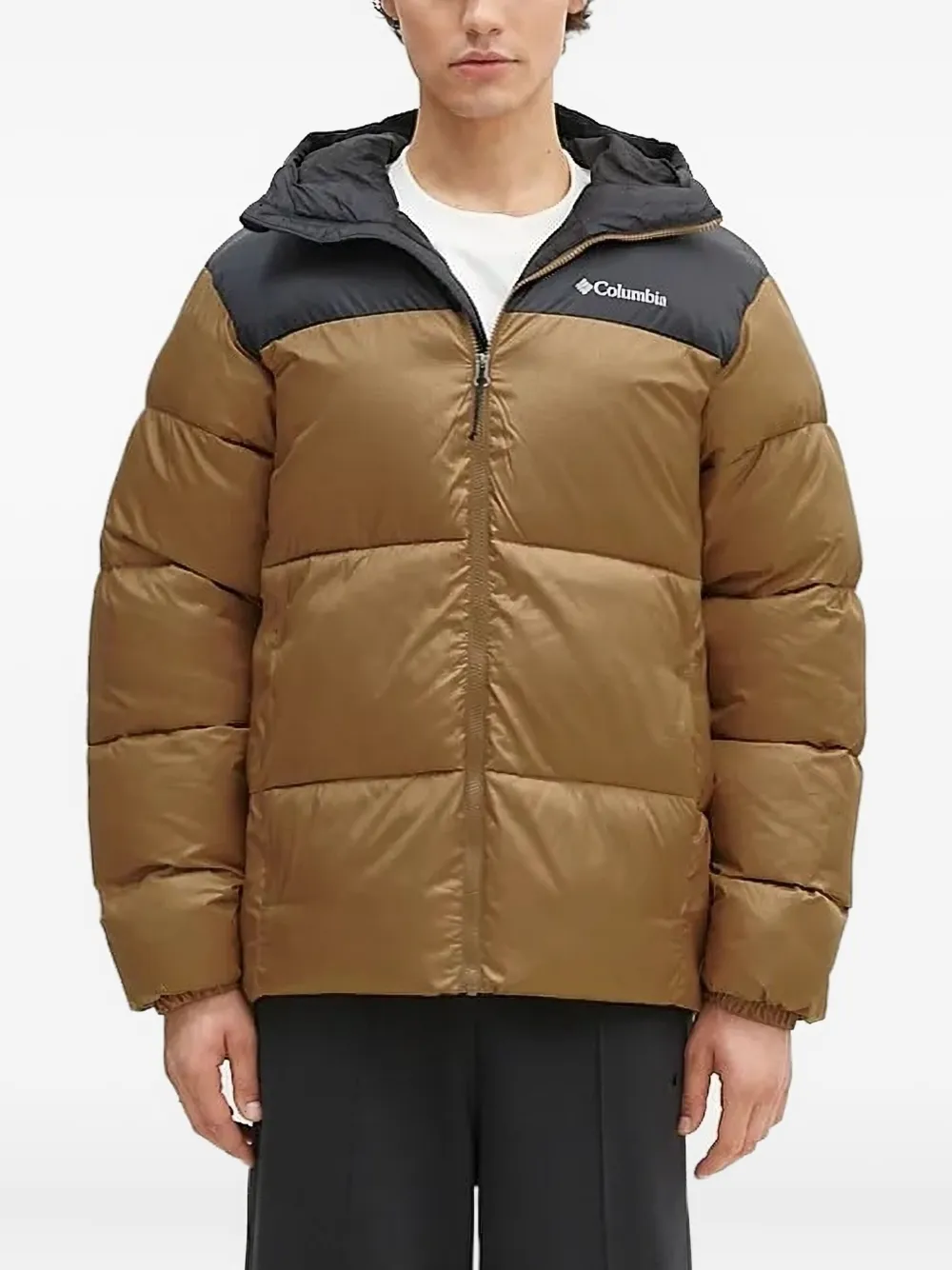 Пуховик с капюшоном Columbia, коричневый
Пуховик с капюшоном Columbia, коричневый