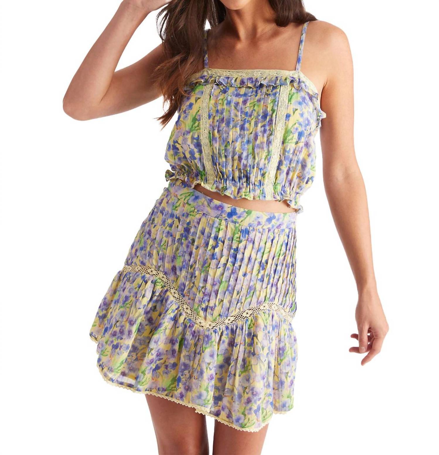 Укороченный топ Dylan с желтым цветочным принтом ALLISON NEW YORK
Укороченный топ Dylan с желтым цветочным принтом ALLISON NEW YORK