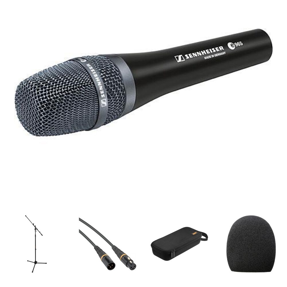 Ручной микрофон Sennheiser e 965 Handheld Condenser Microphone Live Stage Kit
Ручной микрофон Sennheiser e 965 Handheld Condenser Microphone Live Stage Kit
