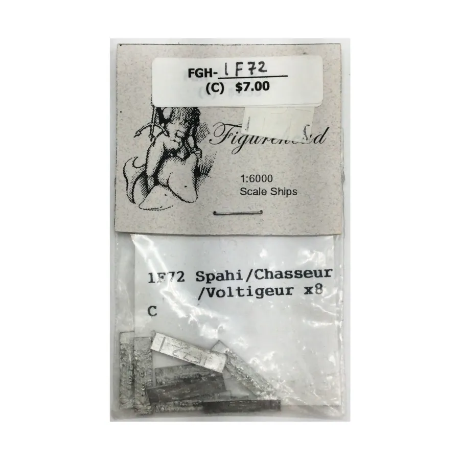 Спахи, Шассер, Вольтижер, Figurehead Ships - WWII Ships - Assorted (1:6000) (Noble Miniatures)
Спахи, Шассер, Вольтижер, Figurehead Ships - WWII Ships - Assorted (1:6000) (Noble Miniatures)