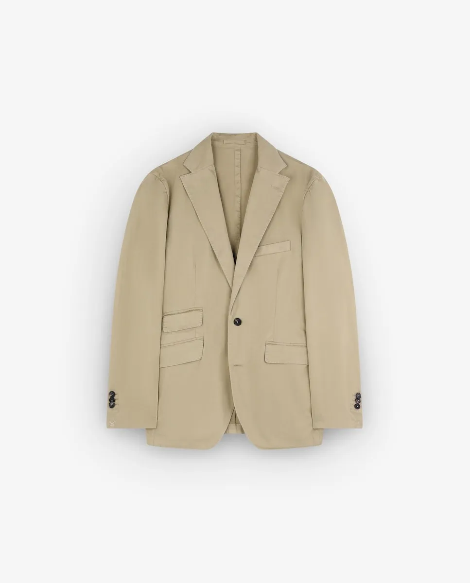 Мужской пиджак regular fit с накладными карманами Scalpers, бежевый
Мужской пиджак regular fit с накладными карманами Scalpers, бежевый