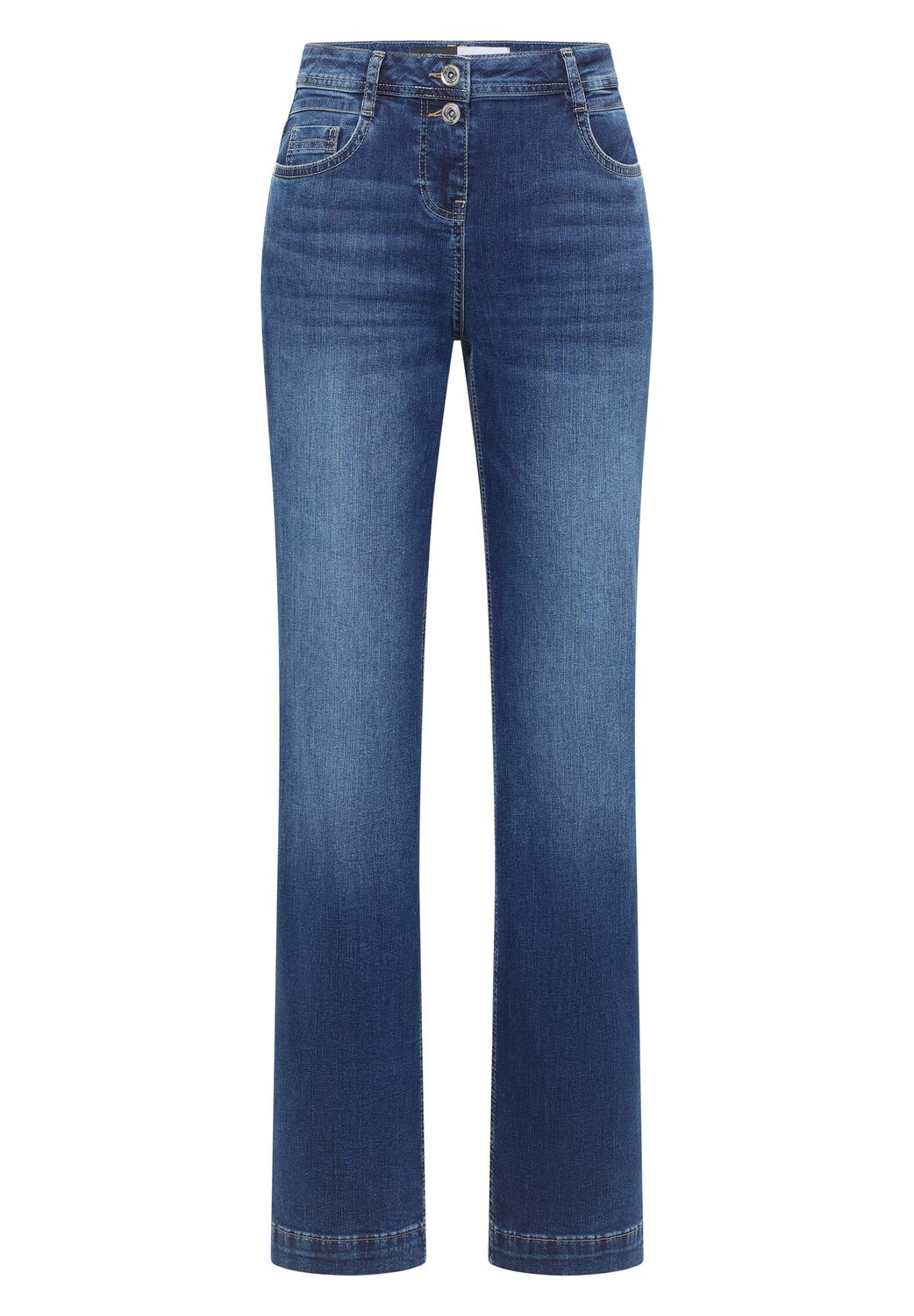CECIL Джинсы с широкими штанинами в синем цвете
CECIL Джинсы с широкими штанинами в синем цвете