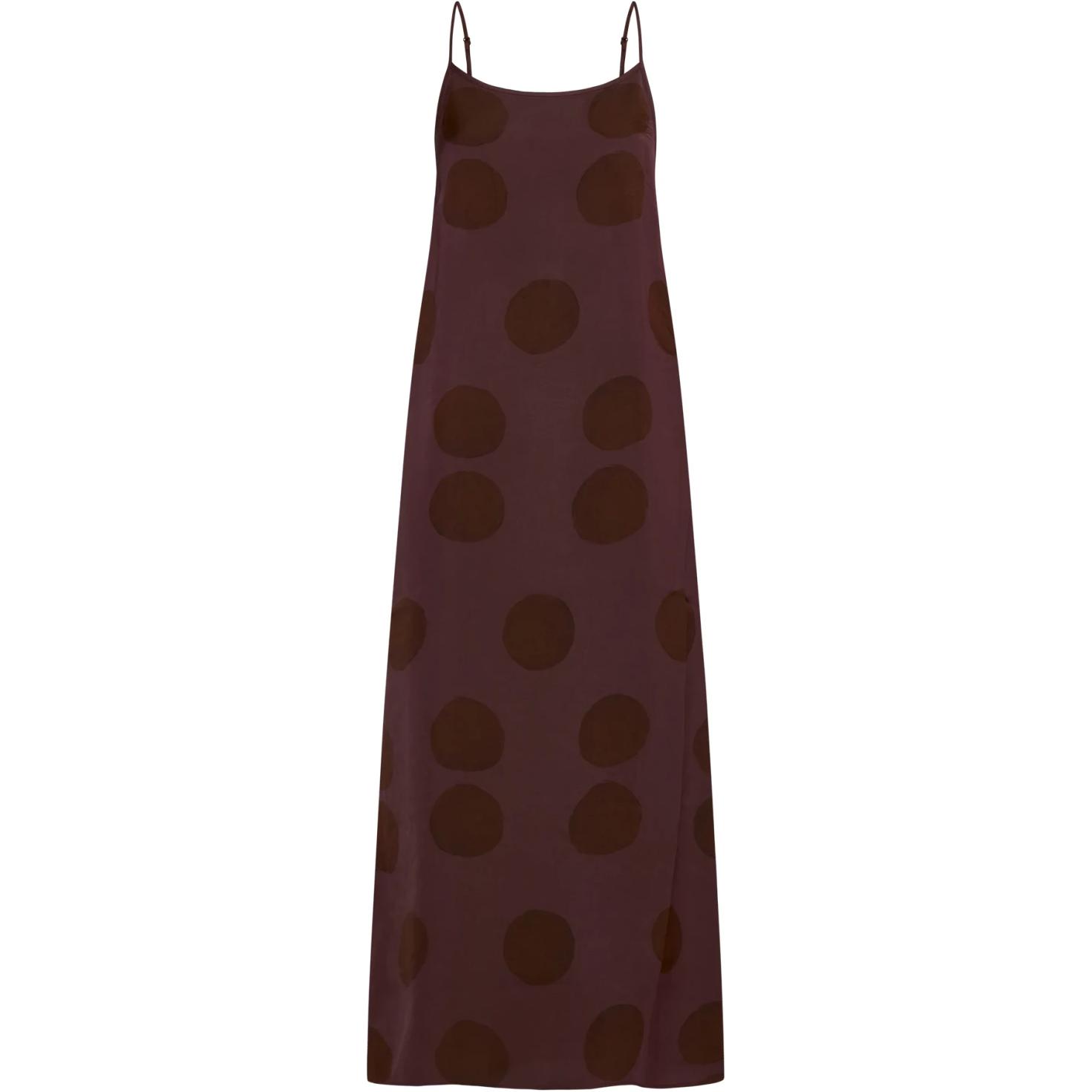 Платье без рукавов с принтом в горошек UMA WANG, коричневый
Платье без рукавов с принтом в горошек UMA WANG, коричневый
