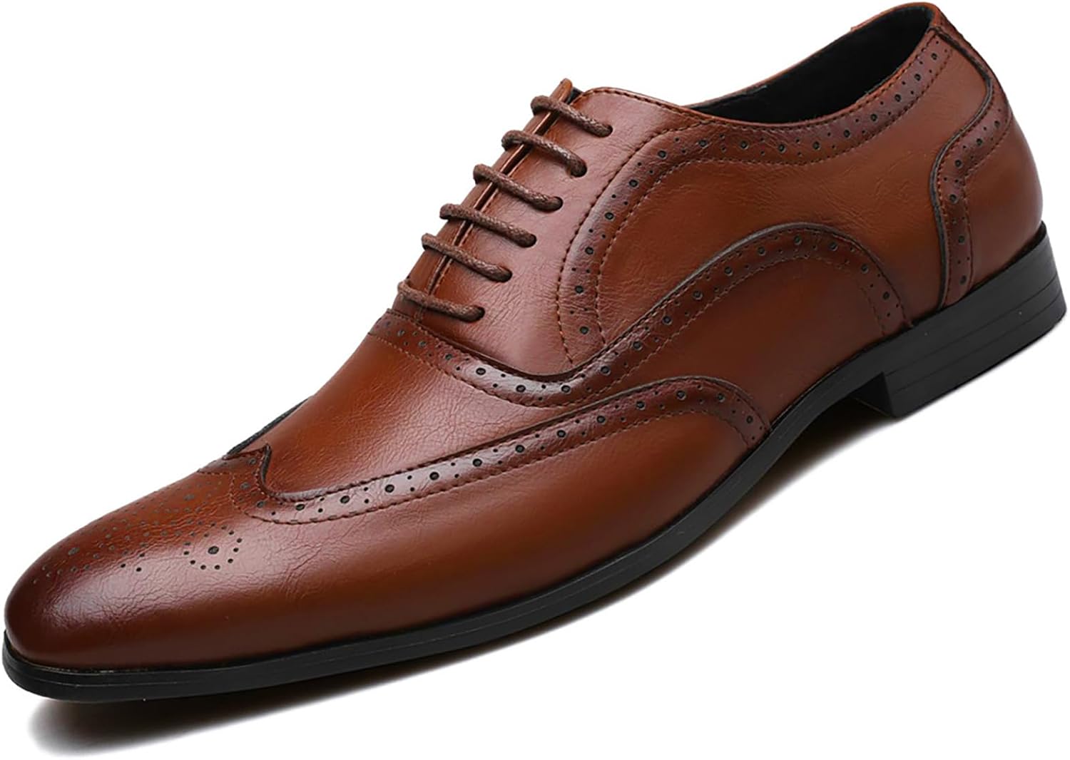 Мужские кожаные оксфорды с перфорацией Вингтип, классические броги, шнуровка, массивный каблук, праздничные, офисные, деловые формальные дерби Azagneem, коричневый
Мужские кожаные оксфорды с перфорацией Вингтип, классические броги, шнуровка, массивный каблук, праздничные, офисные, деловые формальные дерби Azagneem, коричневый