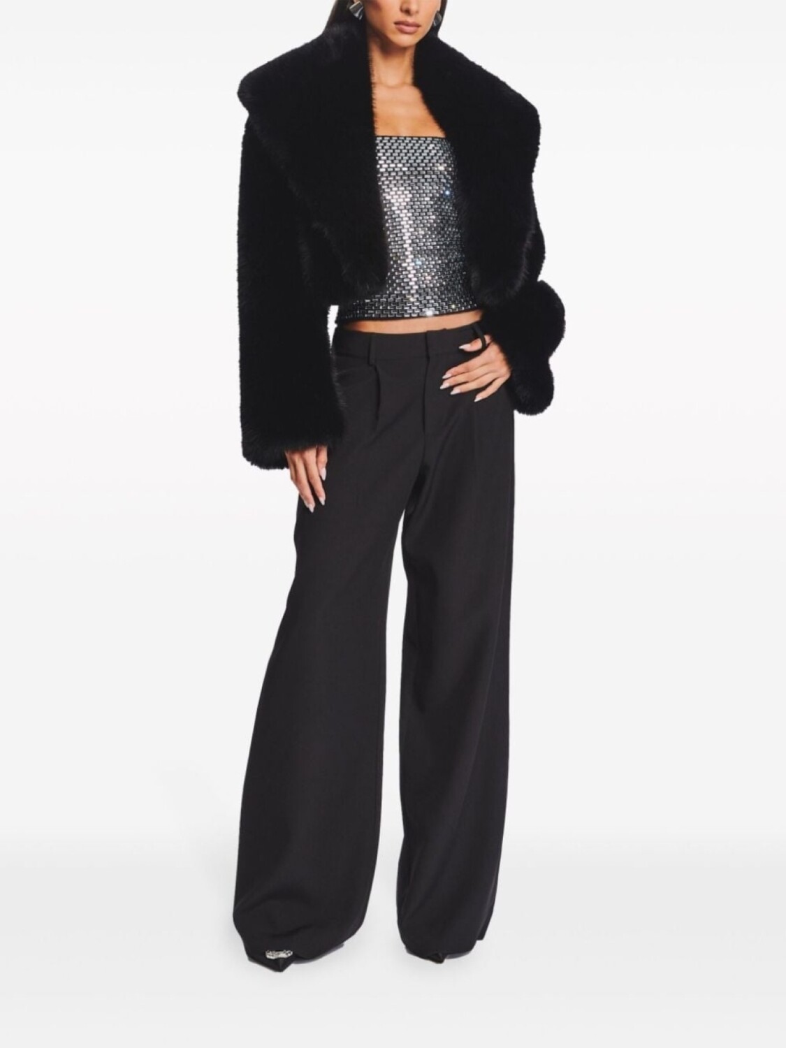 Retrofete шуба Cadence из искусственного меха, черный
Retrofete шуба Cadence из искусственного меха, черный