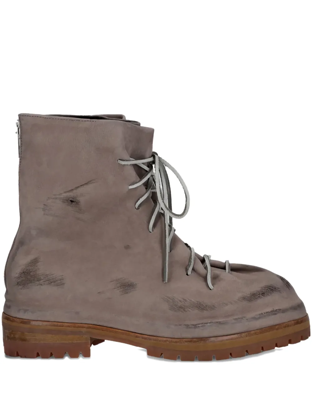 Ботинки из потертой кожи 424, коричневый 
Ботинки из потертой кожи 424, коричневый