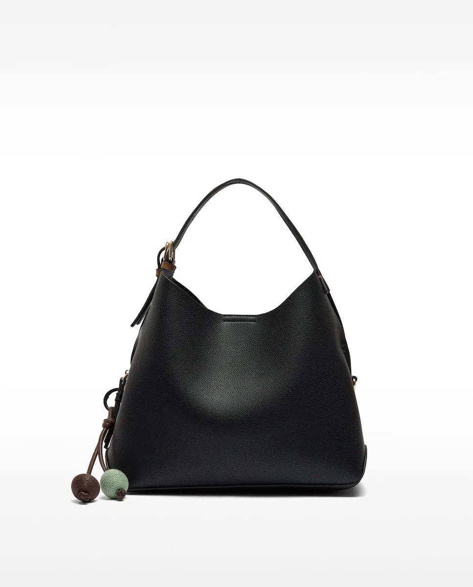 Сумка-трансформер в стиле «тоут» со съемным кольцом для ключей и застежкой на молнии, однотонная Parfois, черный
Сумка-трансформер в стиле «тоут» со съемным кольцом для ключей и застежкой на молнии, однотонная Parfois, черный