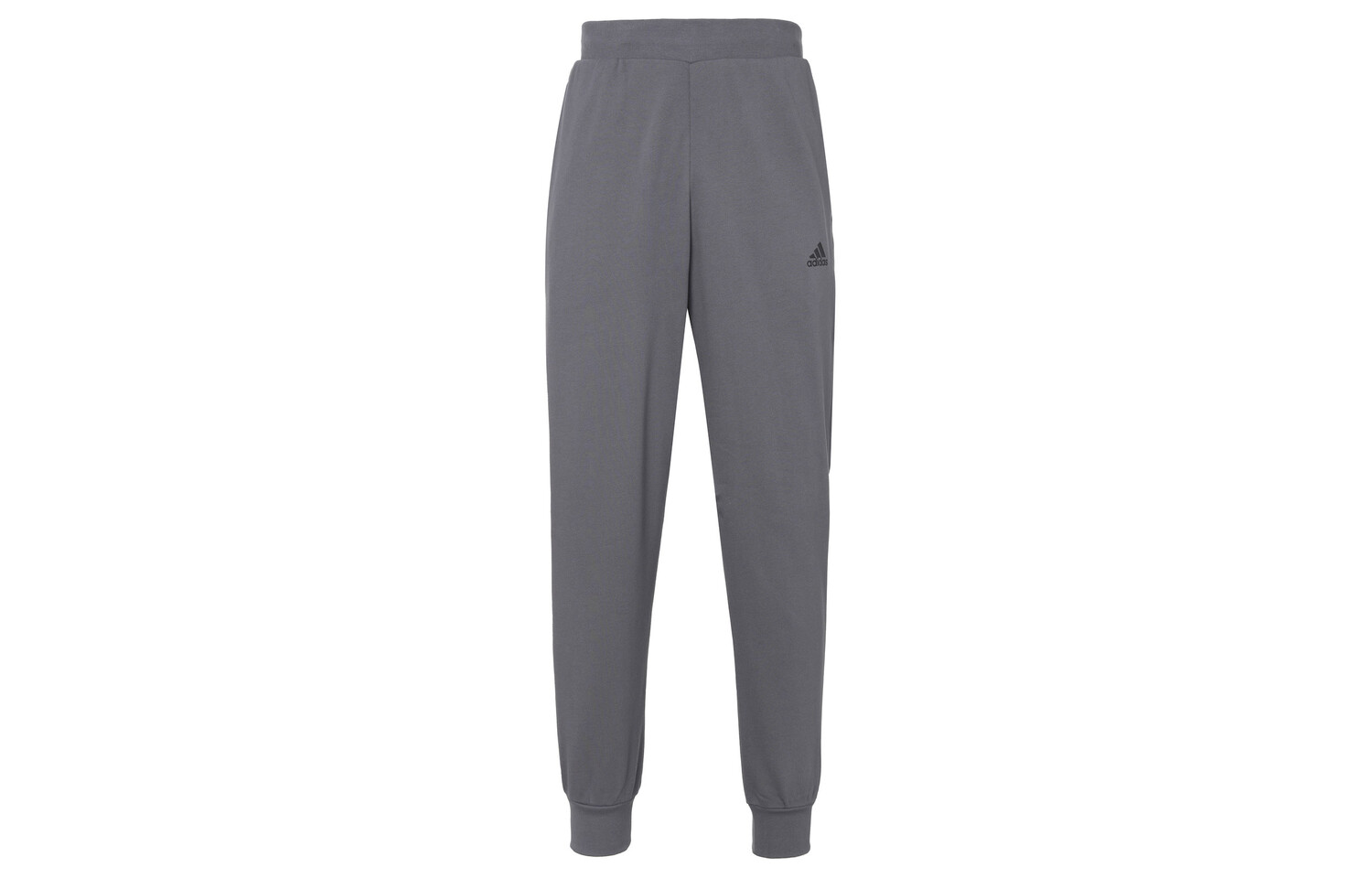 Трикотажные спортивные штаны мужские темно-серые Adidas, темно-серый 
Трикотажные спортивные штаны мужские темно-серые Adidas, темно-серый