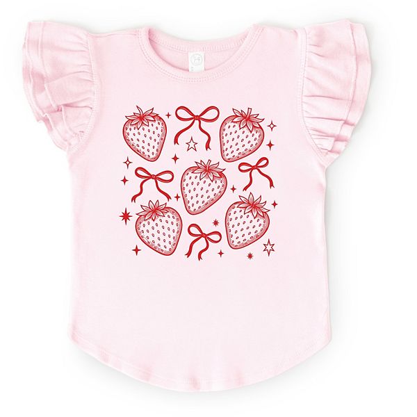 Футболка с рукавами-фонариками Coquette strawberry chart The Juniper Shop, Ballerina
Футболка с рукавами-фонариками Coquette strawberry chart The Juniper Shop, Ballerina